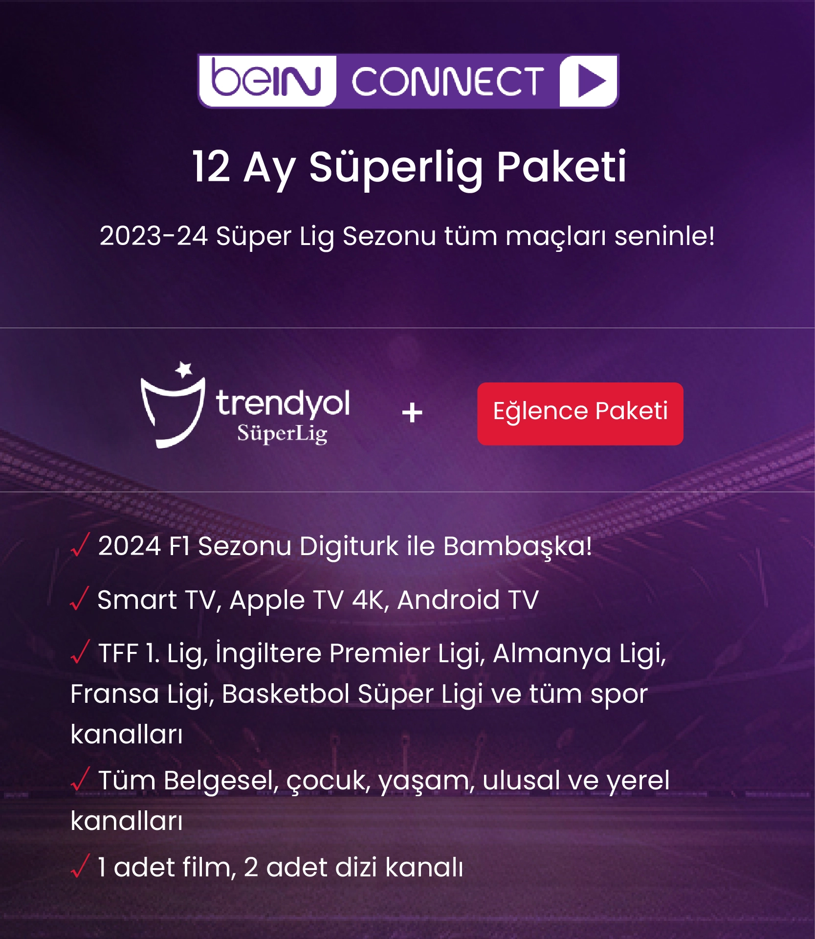 12 Ay Süperlig Paketi